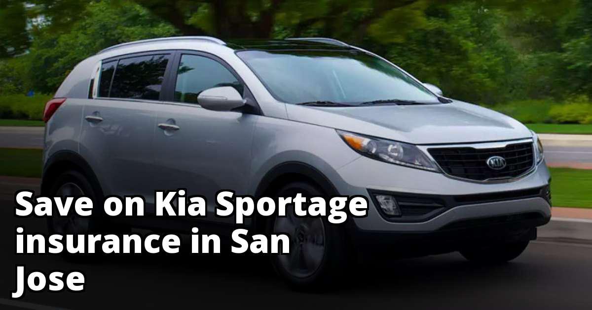 Compare Kia Sportage Insurance Rate Quotes in San Jose California